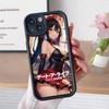 Date a Live Kurumi Tokisaki Thicken TPU Mobile Phone Case for iPhone 17 16 15 14 13 12 11 Air Pro Max Plus Colorful Cover
