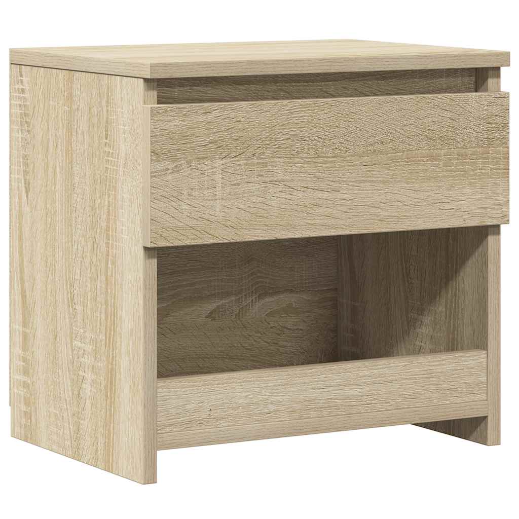 Nightstand Sonoma Oak 40 x 30 x 39 cm Engineered Wood