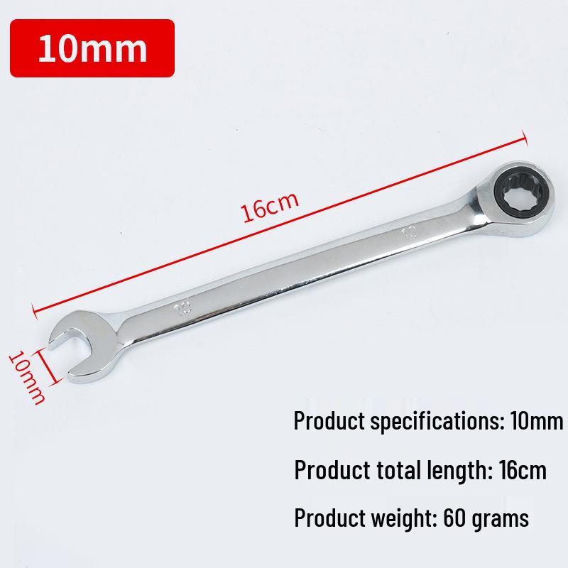 Multifunctional Double-End Ratchet Wrench for Auto Repair
