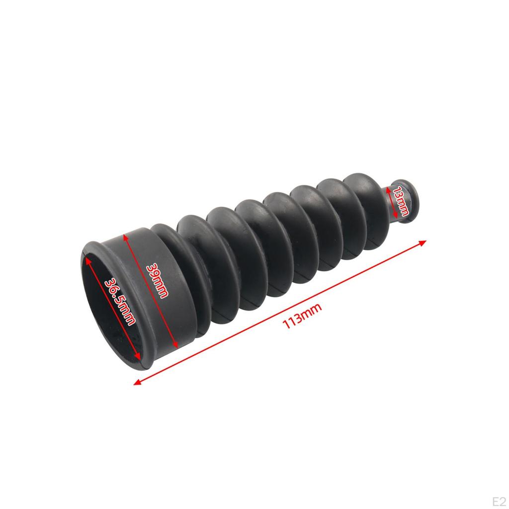 Bellow Kit Direct Replaces Shifter Cable Protection Spare Parts, with 2 Clamps 74639A2 Fits for ,