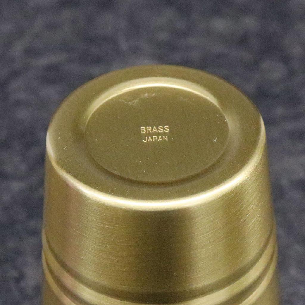 Asahi Tumblers, 330ml, Set of 2, Brass, Matte Finish, Gift Packaging (Gift Box)