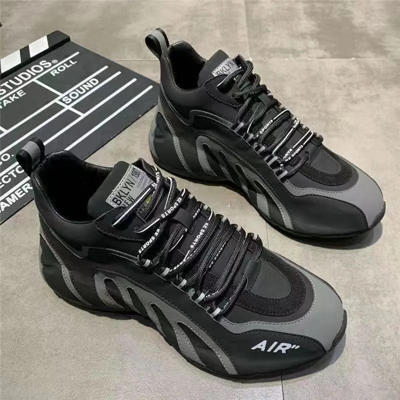 Novel Men Sneakers Comfort Casual Shoes for Men Wear-resistant Male Platform Shoes Breathable Men's Running Shoes Tenis Hombres