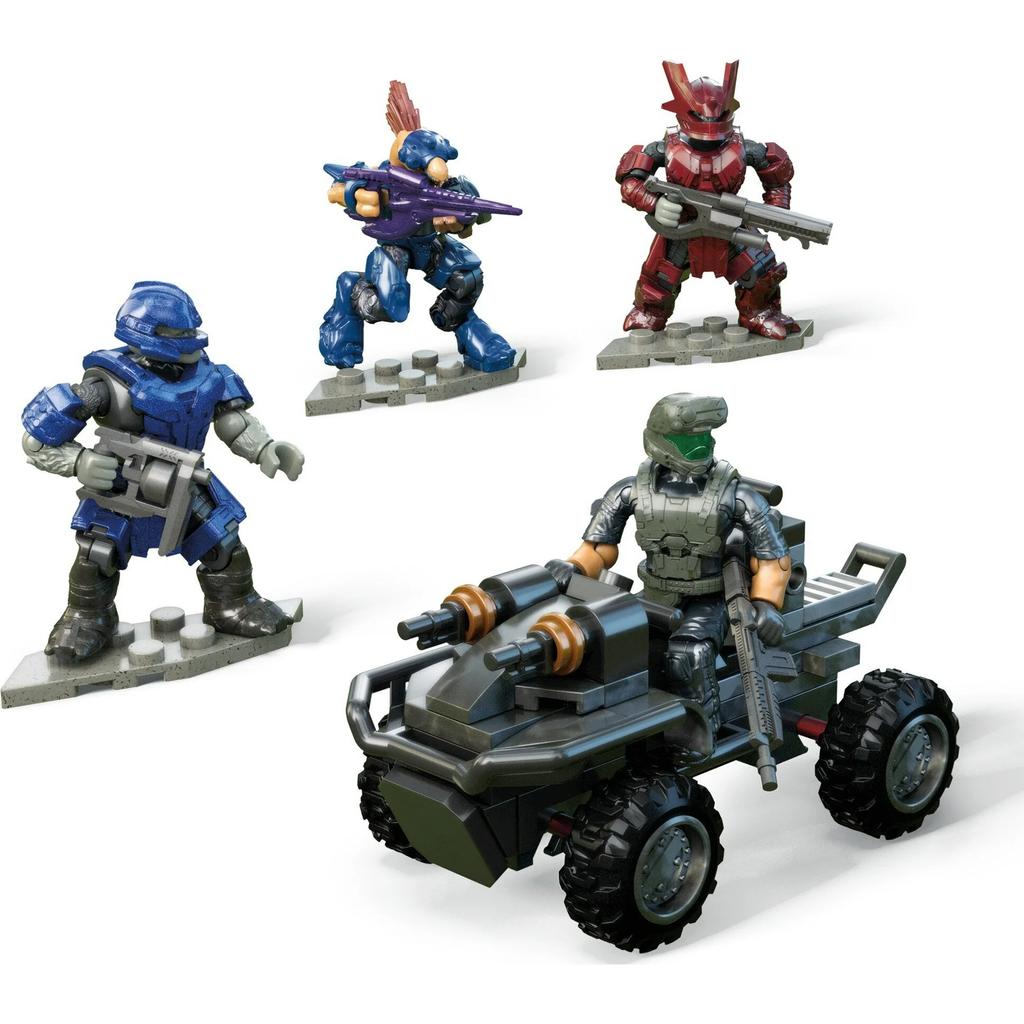 Mega UNSC Mongoose Outriders Gungoose Gambit Ghost of Requiem Losse Mini Actiefiguur Speelgoed