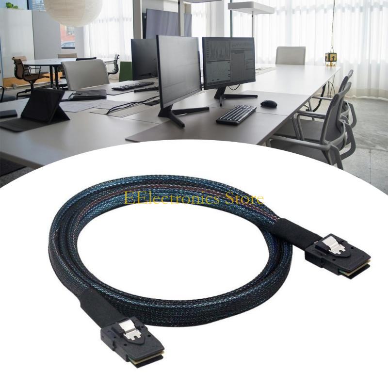 B03C 1m Server RAIDs Internal Cable, MiniSAS SFF-8087 36Pin to 36Pin Cable for Data Transfer