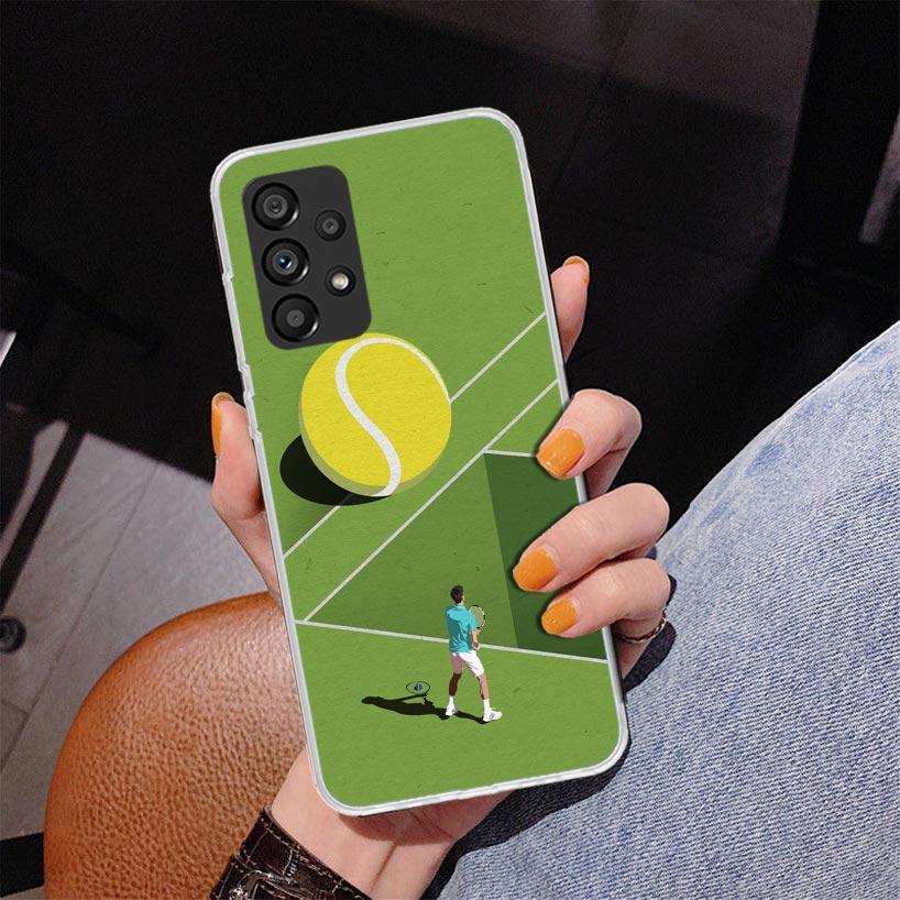 

Tennis Sport Phnoe Case for Samsung Galaxy A17 A37 A57 A16 A26 A36 A56 A15 A14 A13 A55 A54 A53 A35 A34 A33 A25 A24 A23 A52 Galax Samsung A24