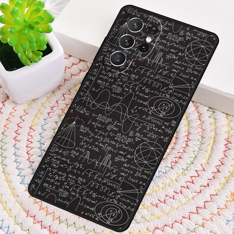 Chemical Math Formula Phone Case for Samsung Galaxy note 10 pro S26 Ultra S23 S24 FE S25 S21 S22 PLUS shockproof Cove