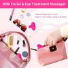 Pocket Mini Ring Face and Eye Massager Portable USB Charging Waterproof Face Eyes Relieve Fatigue Facial Skin Care Tools