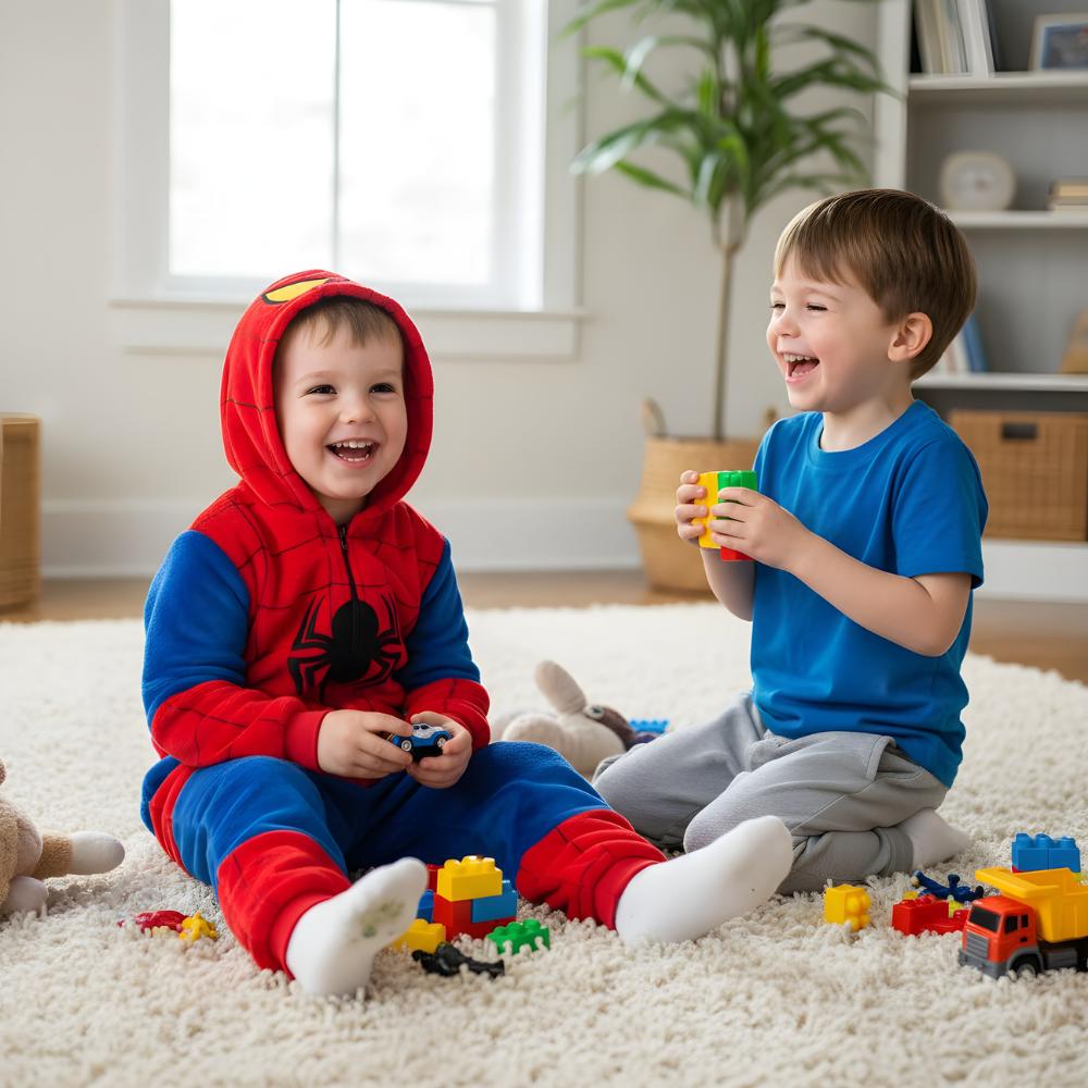 Piżama Onesie Kigurumi Kostium Przebranie Spider-Man 115-125Cm