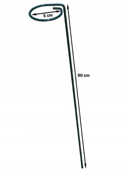 Steel Plant Support , Powder-Coated