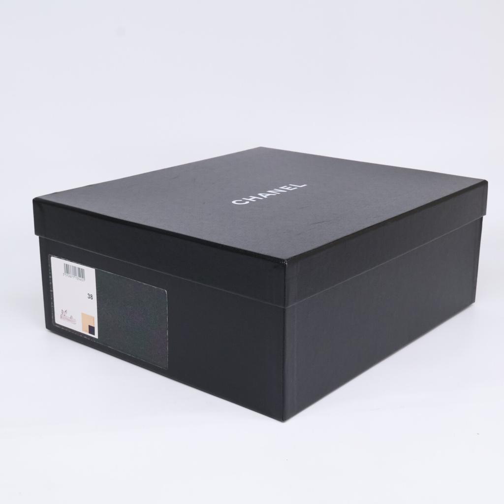 CHANEL G39143 22A Métiers d'Art Collection CC Logos Matelasse Platform Velcro Sandals shoes 38 beigeUsed