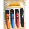 Cordless Handheld Microphone Protective Sleeve with Sponge Foam Microphone Windscreen Rubber Microphone Protective Sleeve Holder for Show KTV