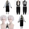 Atemberaubendes Demon Slayer Kimetsu No Yaiba Wind-Säule Sanemi Shinazugawa Cosplay Kostümset für Anime-Enthusiasten