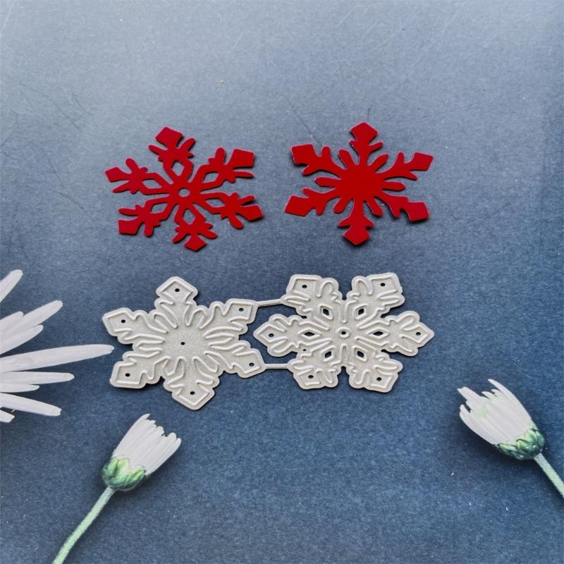 Metal Die Cuts Christmas Snowman Embossing Stencil Cutting Dies for Card Making Scrapbooking Paper Craft DIY Template