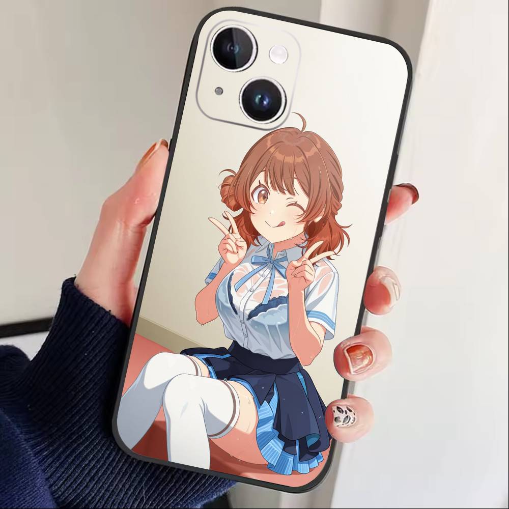 Love Live Nakasu Kasumi Phone Case For iPhone 16,15,14,13,12,17,Pro Max,Plus Silicone Black Case