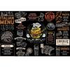 3d Hamburger Wandbild Sandwich Tapete Milch Tee Kaffee Tapete Pizza Huhn Wrap Western Restaurant Wandpapier