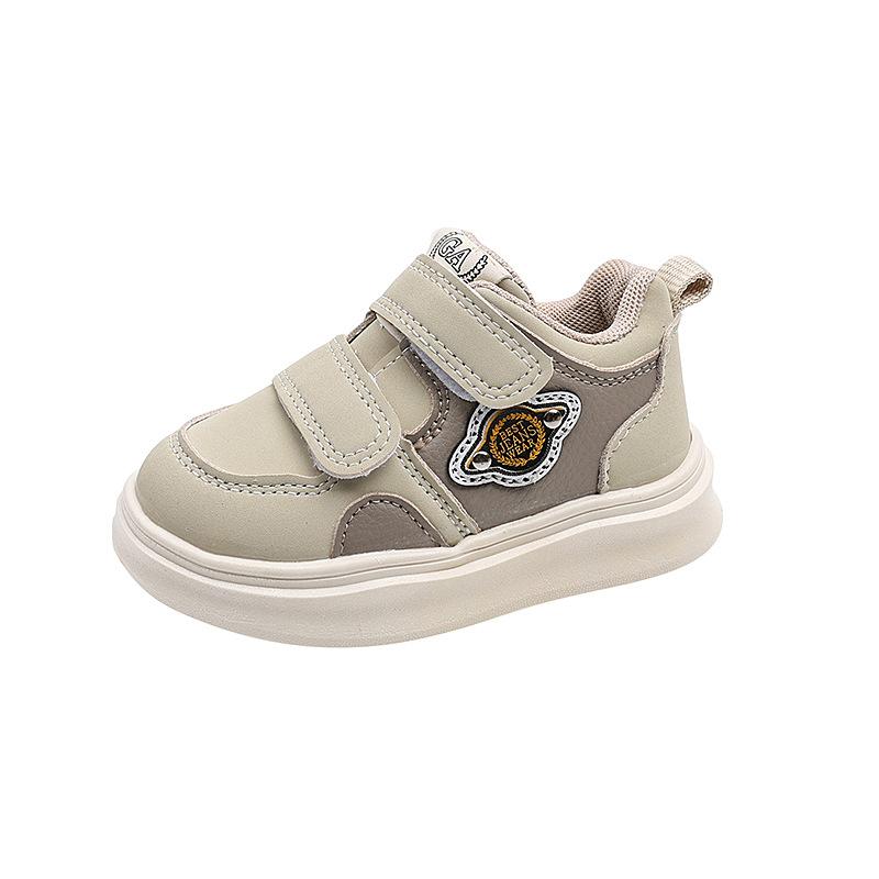 Dětské boty pro děti ve věku 2-8 let Délka chodidla 13-18 cm Sportovní boty Nízké boty Protiskluzové boty Módní suchý zip Měkká podrážka Boty pro batolata