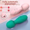 New 2In1 AV Magic Wand Vibrator 10 Modes Vibration Dildo Sucking Nipple Clitoris Massager G Spot Masturbation Sex Toys for Women