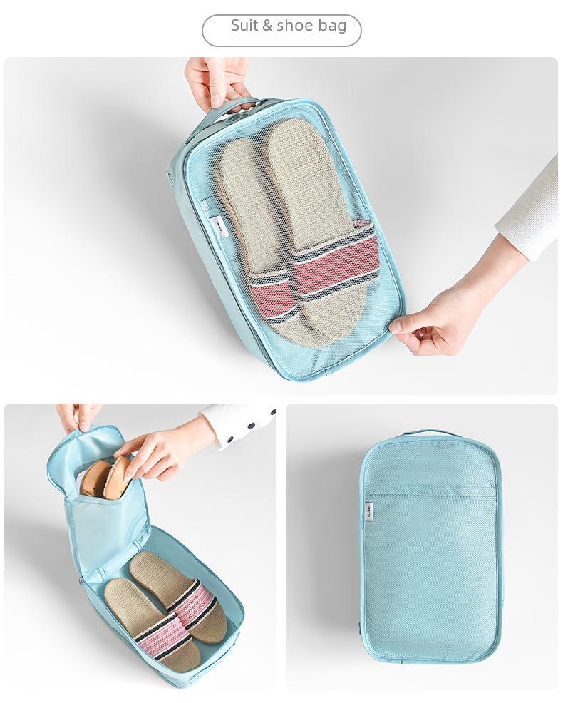 Travel Storage Set: Cross-Border Drawstring Bags for Luggage, Shoes, Underwear, and Clothes Organizer