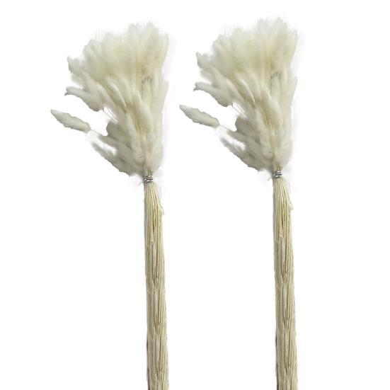 1 Set Dried Flower Bouquet Romantic Easter Celebration Bunny Tail Household Products