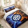 Bedding Set 1 Duvet Cover 2 Pillowcases Borussia Dortmund Print Bedroom Home Decoration