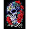 5D DIY Diamond Painting "Skull Flower Girl" Embroidery Cross Stitch 5D Home Decor Gift
