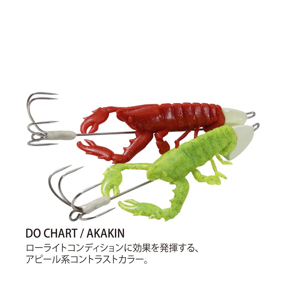 Megabass Soft 14g Dark Gold TACO-LE Chartreuse/Red