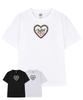DRIFTOUT Double Layer Level Heart Short Sleeve T-Shirt (3 Colors)