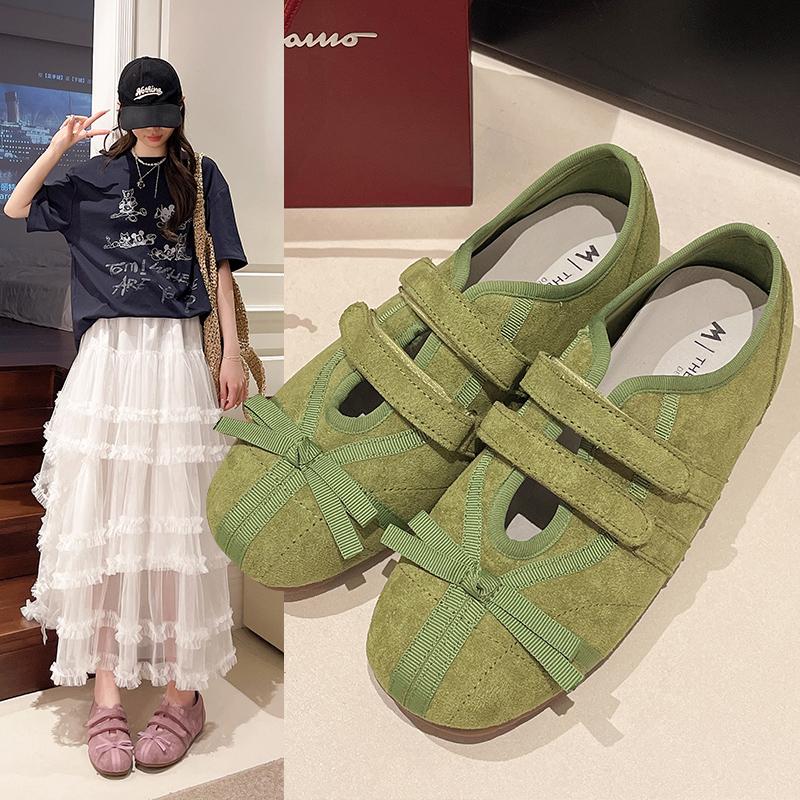 Fashion Flats Women Ballet Dance Shoes Walking Spring Cozy Sport Shoes Woman 2025 Fashion New Designer Sneakers Brand Zapatos De Mujer