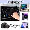 4 Pcs Car Screen Cleaner Car Touch Microfiber Screen Cleaner Cloth Cleaning Wipes Interior Pad for Vehicle Dashboard LCD Accessories 4.13×4.13