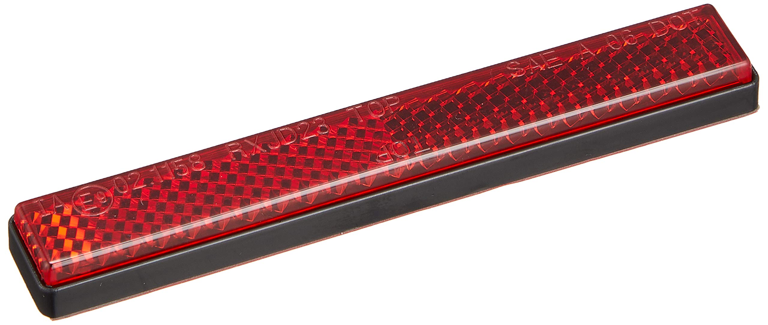 

Daytona 63233 Reflector for Motorcycles, Single Body, Slim Model, Paste Type красный