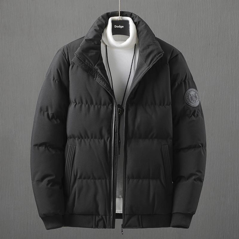 Men's 2023 Winter Cotton-Padded Jacket: Trendy Korean Slim Fit, Thickened for Warmth