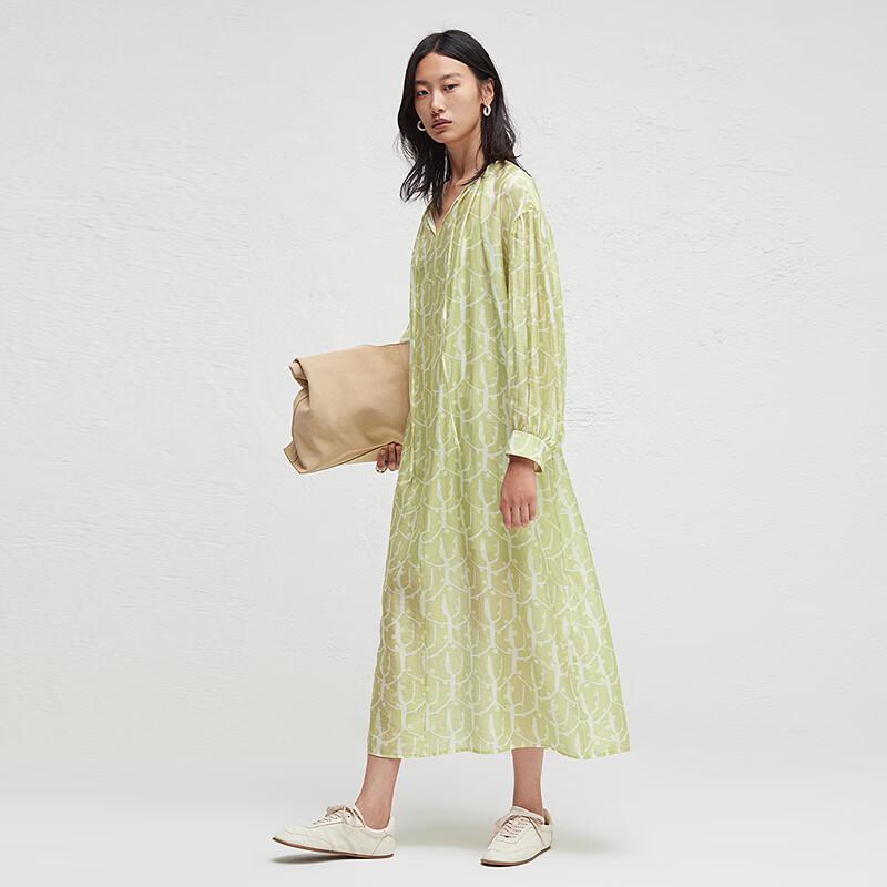 

Broadcast Women s Gentle Long-Sleeve Maxi Dress L