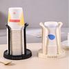 Simple Paper Cup Holder Household Disposable Cup Storage Rack Multifunctional Desktop Coffee and Milk Tea Cup Shelf Cup Picker
