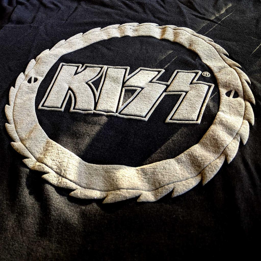 Kiss Unisex Adult Buzzsaw Cotton Logo T-Shirt