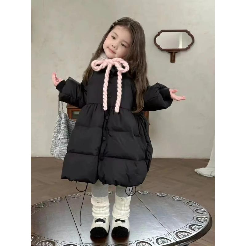 Girl Winter Coat Dress Casual Princess Designed Children Birthday Party Clothes Kids Down Cute Outfit