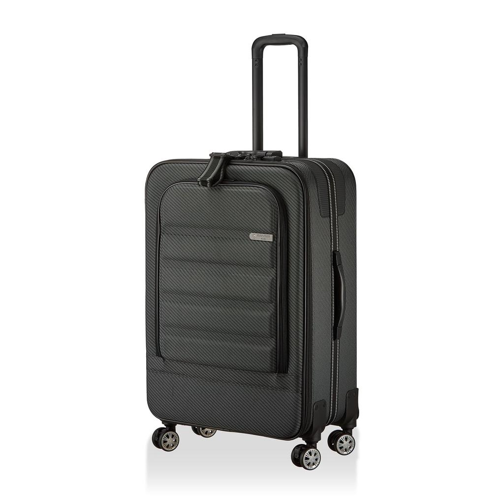 Robust large soft carry with stopper Shock absorption suspension Equipped with double casters Loved for 25 years 80L New L Black [Siffle] 5.6kg size
