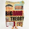 Drama T The B Big B Bang T Theory Throw Flannel Throw Blanket Suitable for Sofa Living Room Bedroom