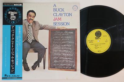 LP Record BUCK CLAYTON  A Buck Clayton Jam Session ULS1848VPROMO OVERSEAS Japan Obi Jazz Used