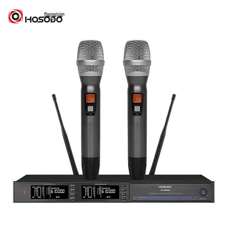 

Hongshidao AS-9000JD Професійна бездротова система з двома мікрофонами (версія CN)