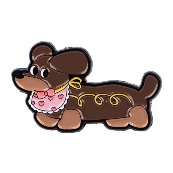 

Dog Cat Brooch Cute Dachshund Dog/Kitten Enamel Pin for Women Girls Funny Animal Lapel Pin for Backpack Clothes Hat Jacket A