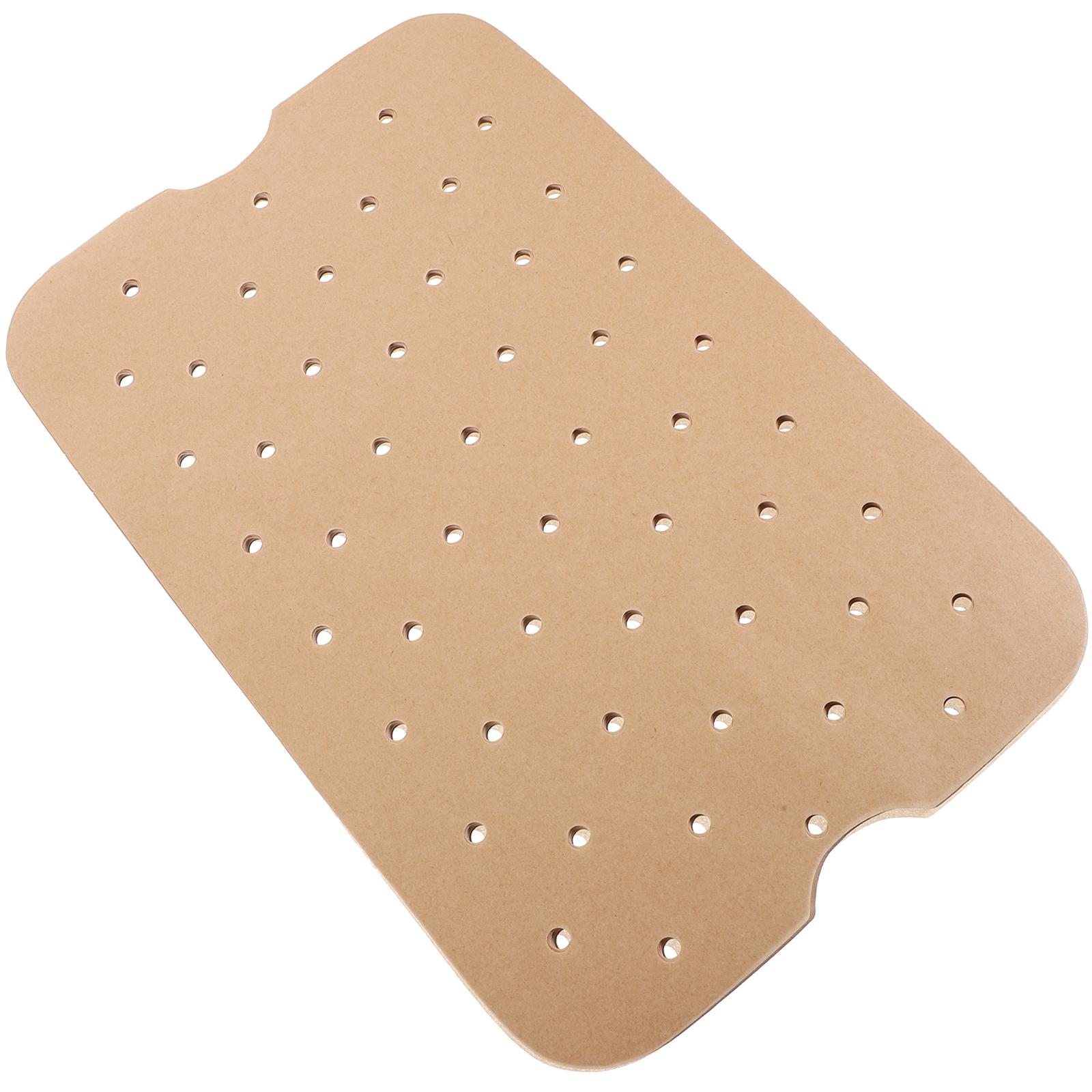 

100 Sheets Air Fryer Paper Liners Disposable Perforated Nonstick Baking Paper Liners Oil Proof Heat Resistant for Airfryer коричневий