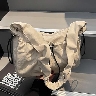 Neue Mode Lässige Umhängetasche für Damen Damen Mama Große Kapazität Canvas-Tasche Nischendesign Pendler Umhängetasche
