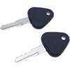5PCS 777 Key for Volvo Excavator Grader Dozer Dumper Heavy Equipment Clark Samsung Excavator