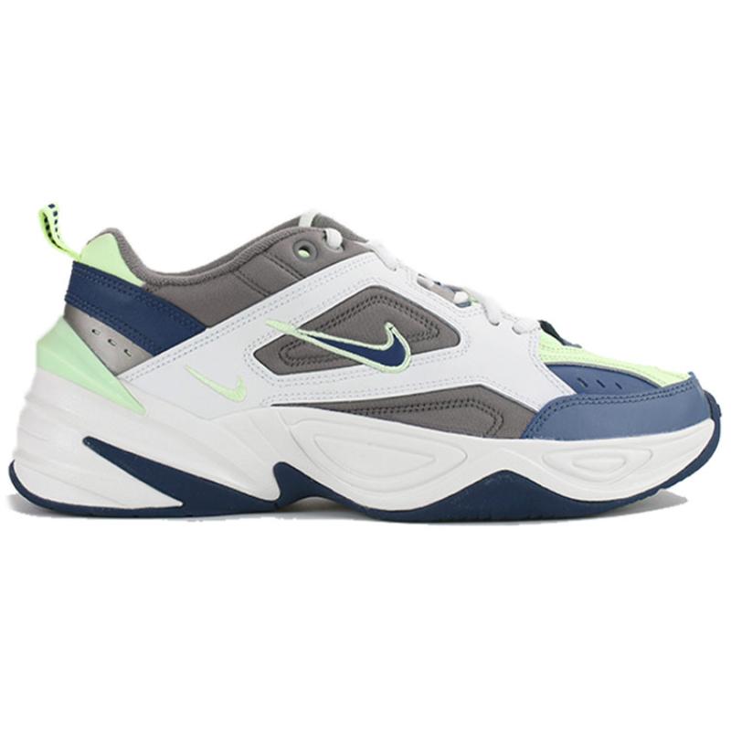 Nike M2K Tekno White Coastal Blue Chunky Sneakers AV4789-106
