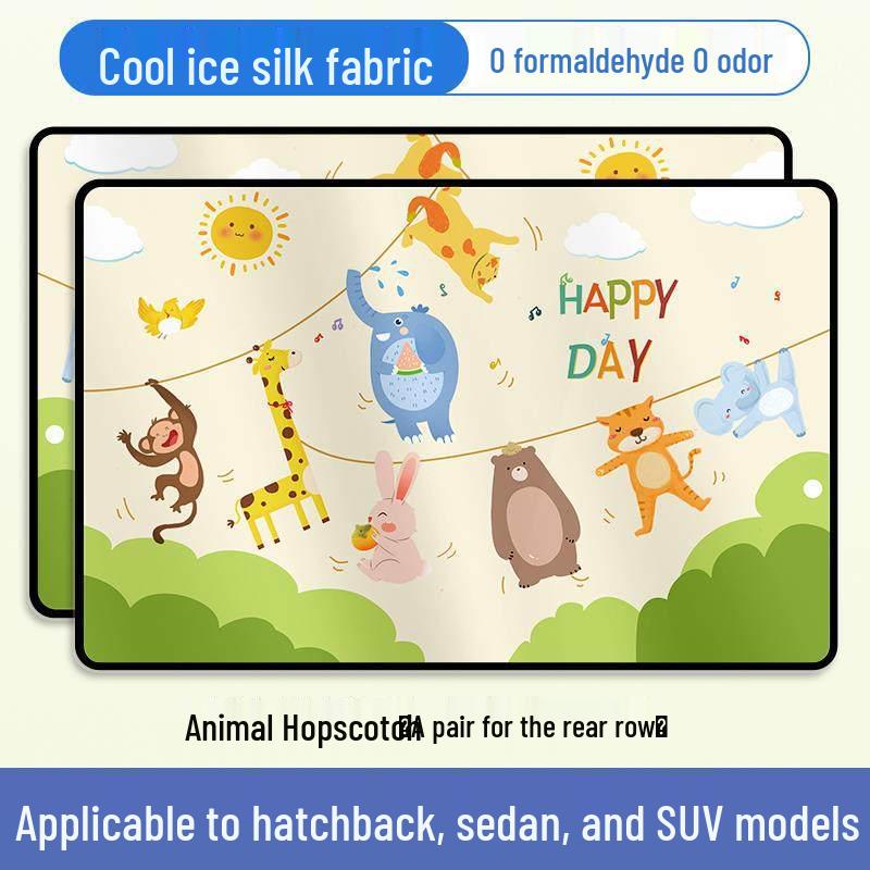 Car Privacy Blackout Curtains: Sunshade for Rear Window and Stroller
