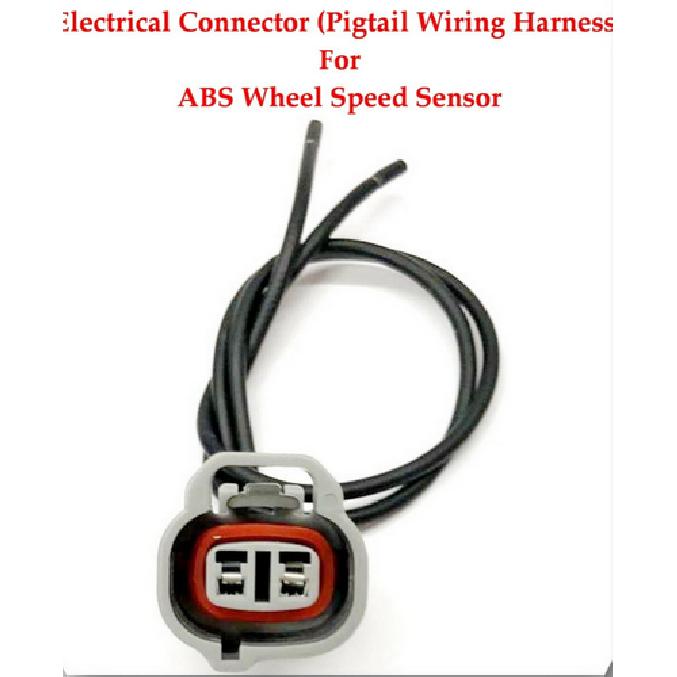 

2 Wire Connector of ABS Wheel Speed Sensor Rear Right For RX350 RX450 Highlander
