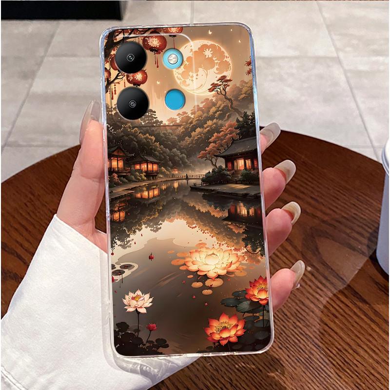 For Tecno Spark Go 2023 BF7n Clear Luxury Cute Love Rabbit Funny Cover Phone Case Tecno Spark Go (2023) Soft Silicone TPU Casing