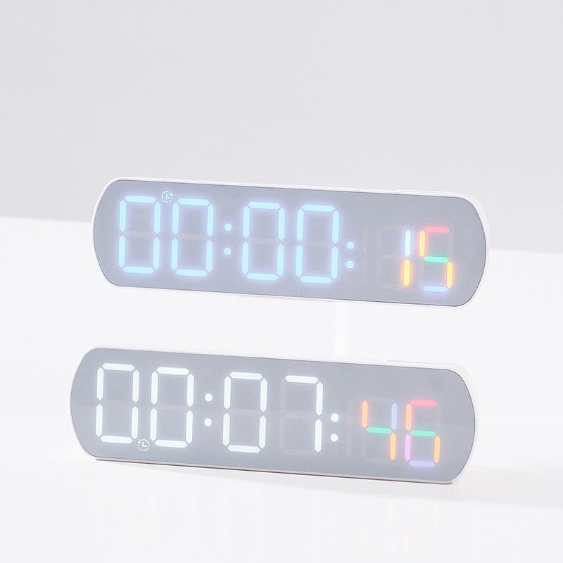 Simple Electronic Clock Creative Multi Function Alarm Clock Temperature Jump Seconds To Display Positive Countdown Bedside Clock