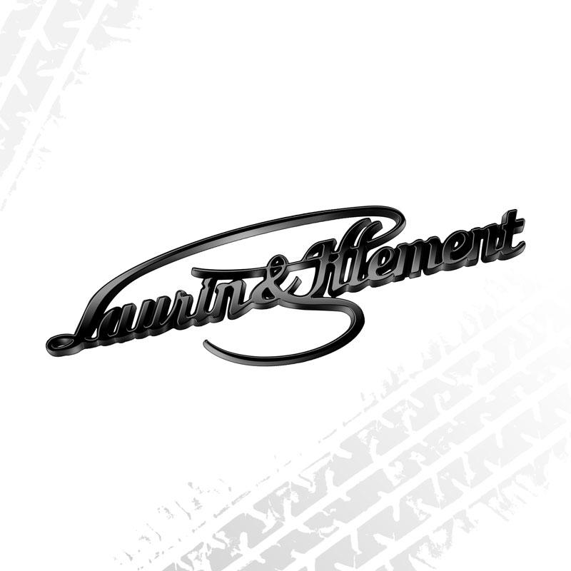 Metal 3D Badge L&K Logo Car Rear Trunk Body Sticker Emblem For Octavia Superb Kamiq Karoq Kodiaq Rapid Laurin & Klement