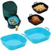Silicone Insert for Air Fryer Square 17.5cm Baking Pan